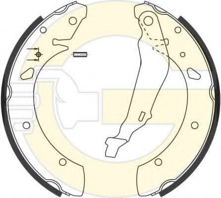 GIRLING 5186401 Тормозные колодоки для HONDA ACCORD VII (Хонда Аккорд 7) GIRLING 5186401 Тормозные колодоки для HONDA ACCORD VII (Хонда Аккорд 7)
