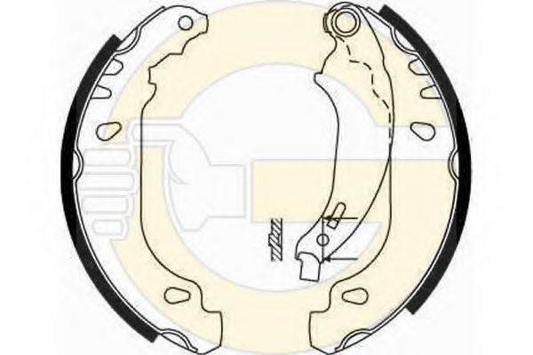 GIRLING 5186423 Тормозные колодоки для PEUGEOT 206 (Пежо 206) GIRLING 5186423 Тормозные колодоки для PEUGEOT 206 (Пежо 206)