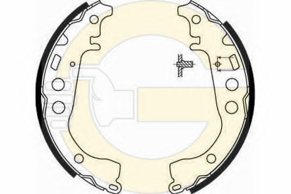 GIRLING 5186739 Тормозные колодоки для TOYOTA-FAW (Тойота/тоета-фав) GIRLING 5186739 Тормозные колодоки для TOYOTA-FAW (Тойота/тоета-фав)