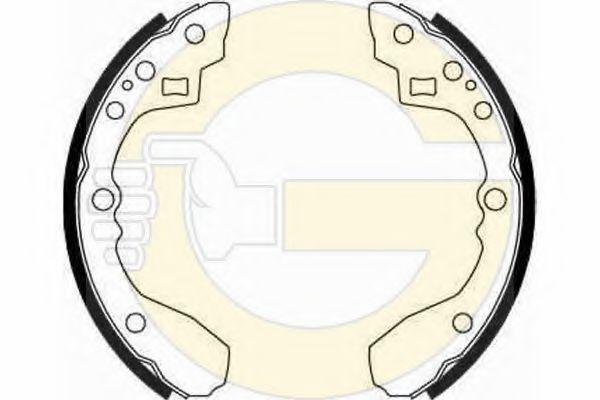 GIRLING 5186759 Тормозные колодоки для KIA MENTOR (Киа Мэнтор) GIRLING 5186759 Тормозные колодоки для KIA MENTOR (Киа Мэнтор)