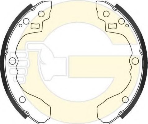 GIRLING 5186929 Тормозные колодоки для KIA CERATO (Киа Cэрато) GIRLING 5186929 Тормозные колодоки для KIA CERATO (Киа Cэрато)