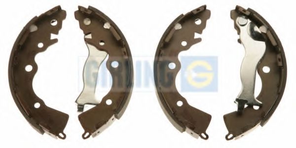 GIRLING 5187669 Тормозные колодоки 