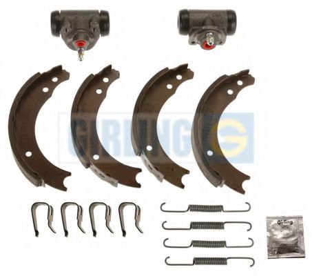 GIRLING 5210013 Тормозные колодоки 