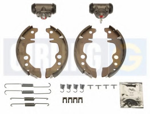 GIRLING 5210103 Тормозные колодоки 