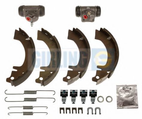 GIRLING 5210123 Тормозные колодоки 