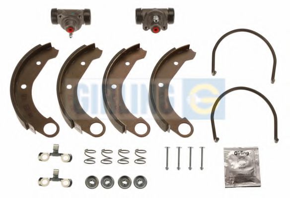 GIRLING 5211109 Тормозные колодоки 