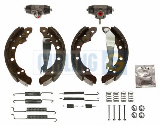 GIRLING 5215109 Тормозные колодоки 