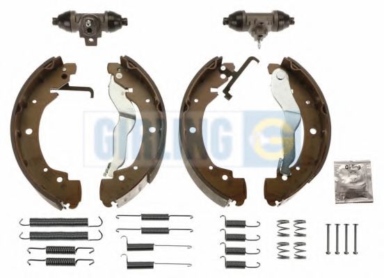 GIRLING 5215193 Тормозные колодоки 