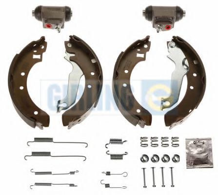 GIRLING 5216391 Тормозные колодоки 