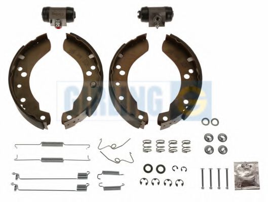 GIRLING 5216771 Тормозные колодоки 