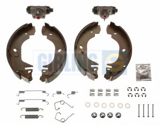 GIRLING 5216813 Тормозные колодоки 