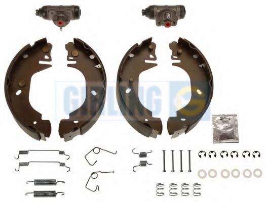 GIRLING 5216823 Тормозные колодоки 