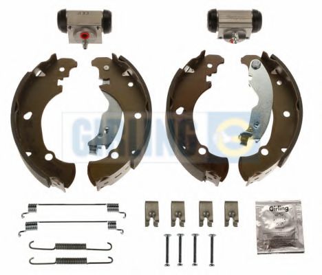 GIRLING 5217519 Тормозные колодоки 