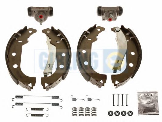 GIRLING 5217653 Тормозные колодоки 