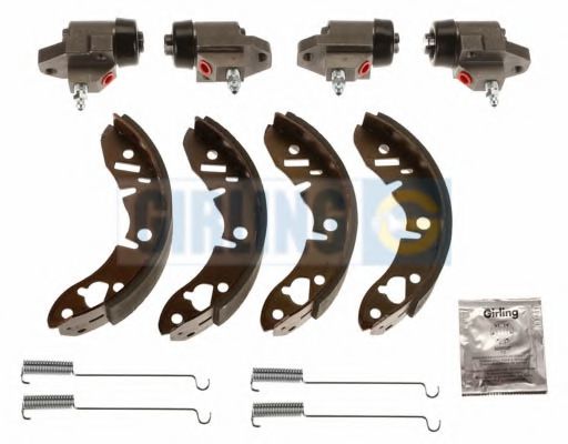GIRLING 5218516 Тормозные колодоки 
