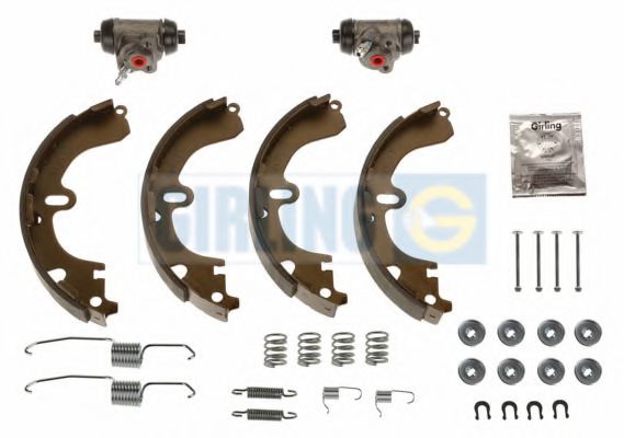 GIRLING 5219069 Тормозные колодоки 