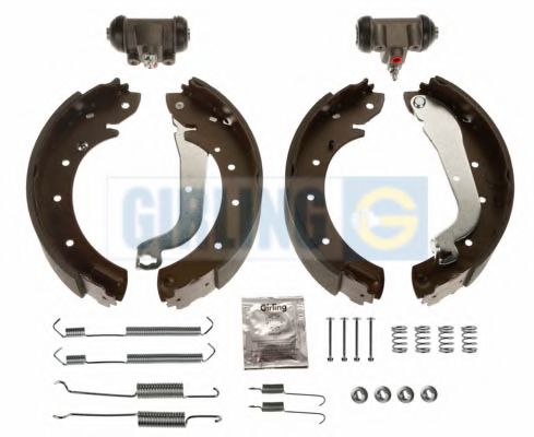GIRLING 5219411 Тормозные колодоки 