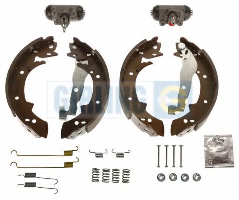 GIRLING 5219501 Тормозные колодоки 