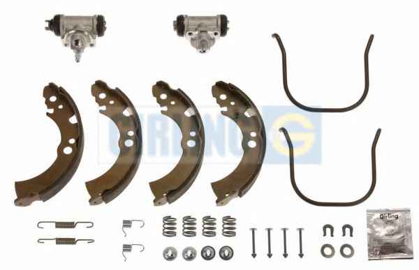 GIRLING 5219539 Тормозные колодоки 