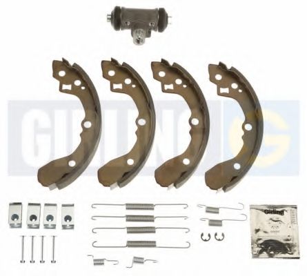 GIRLING 5219669 Тормозные колодоки 