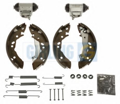 GIRLING 5226089 Тормозные колодоки 