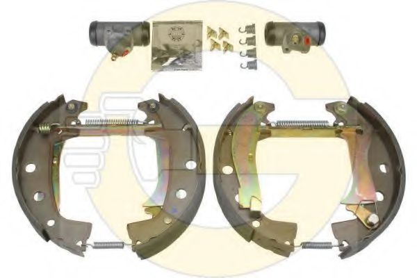 GIRLING 5310093 Тормозные колодоки 