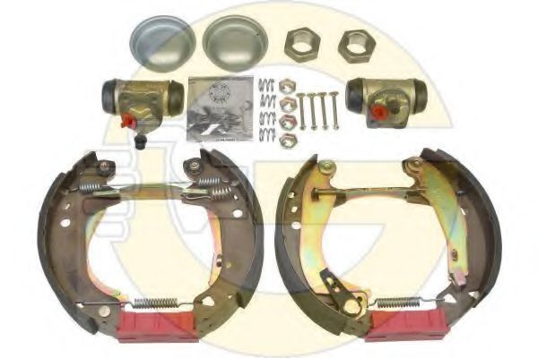 GIRLING 5310153 Тормозные колодоки 