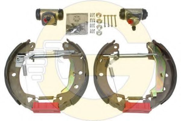 GIRLING 5310253 Тормозные колодоки 