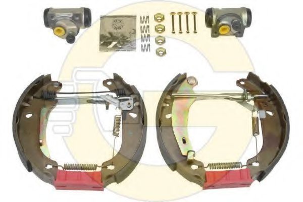 GIRLING 5310263 Тормозные колодоки 