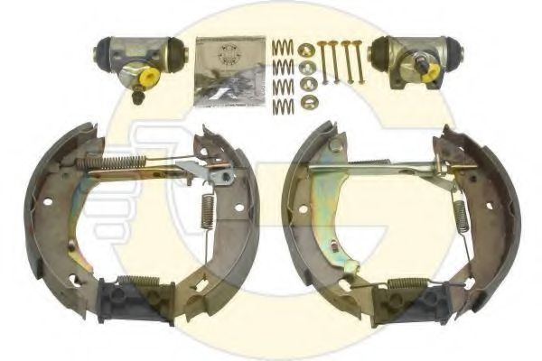 GIRLING 5310371 Тормозные колодоки 