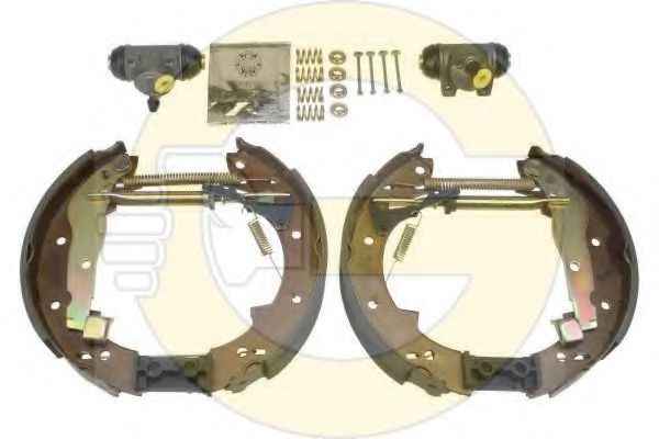 GIRLING 5310401 Тормозные колодоки 