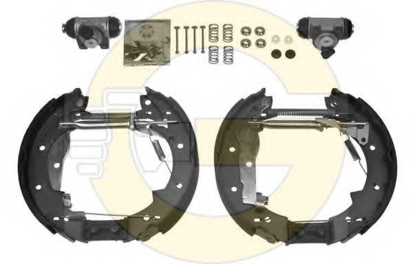 GIRLING 5310461 Тормозные колодоки 