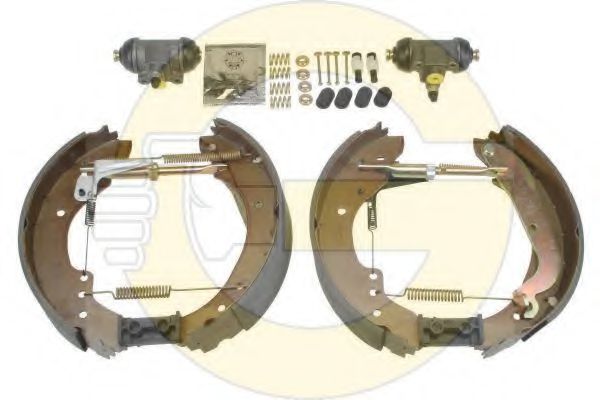 GIRLING 5310521 Тормозные колодоки 