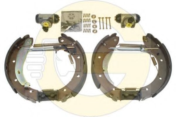 GIRLING 5310551 Тормозные колодоки 