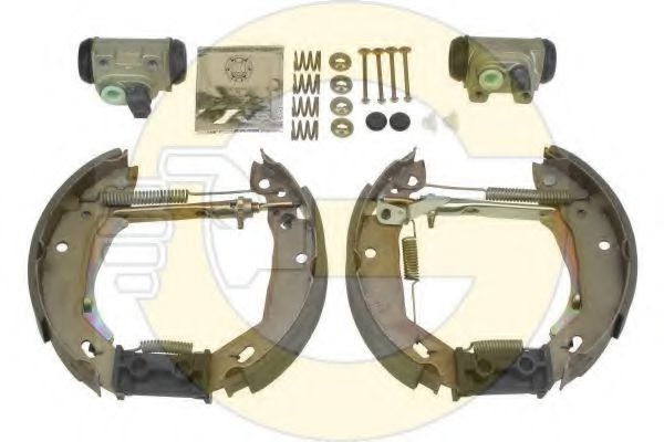 GIRLING 5310571 Тормозные колодоки 