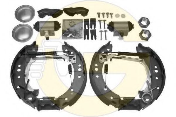 GIRLING 5310631 Тормозные колодоки 