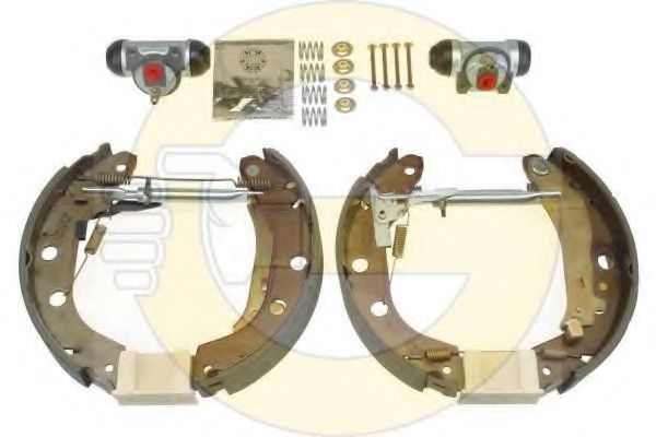 GIRLING 5310723 Тормозные колодоки 