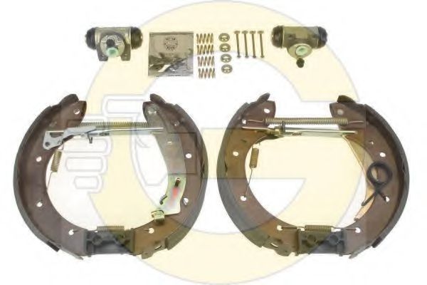 GIRLING 5311501 Тормозные колодоки 