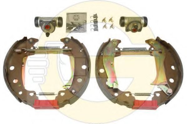 GIRLING 5312143 Тормозные колодоки 