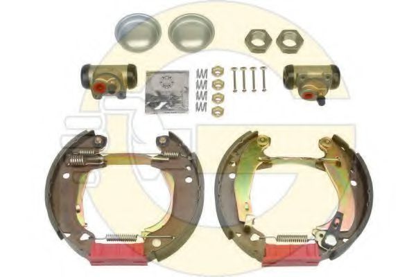 GIRLING 5312153 Тормозные колодоки 