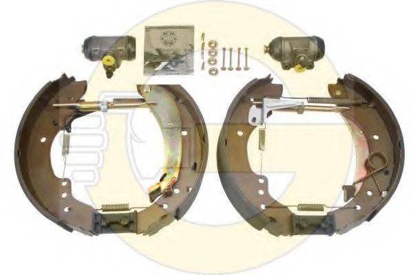 GIRLING 5312201 Тормозные колодоки 