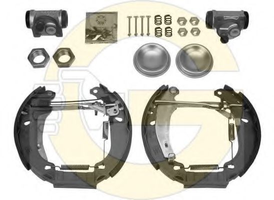 GIRLING 5312503 Тормозные колодоки для PEUGEOT 206 (Пежо 206) GIRLING 5312503 Тормозные колодоки для PEUGEOT 206 (Пежо 206)