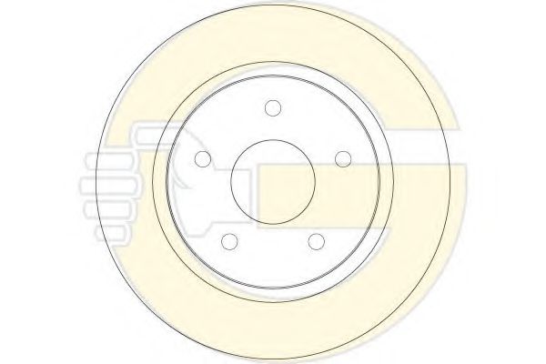 GIRLING 6063254 Тормозной диск для CHRYSLER GRAND VOYAGER V (Крайслер Гранд вояджер 5) GIRLING 6063254 Тормозной диск для CHRYSLER GRAND VOYAGER V (Крайслер Гранд вояджер 5)