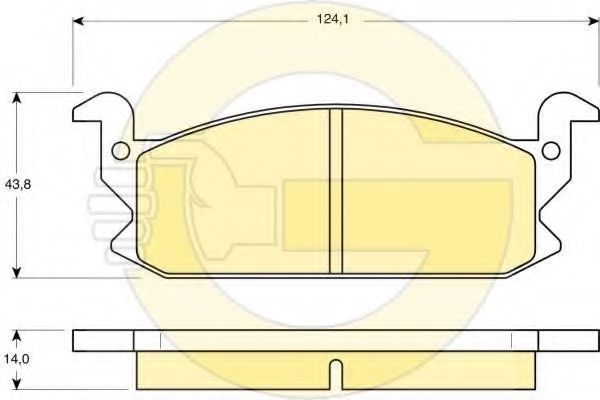 GIRLING 6103669 Тормозные колодки для DAIHATSU CHARADE II (Дайхатсу Чарадэ 2) GIRLING 6103669 Тормозные колодки для DAIHATSU CHARADE II (Дайхатсу Чарадэ 2)