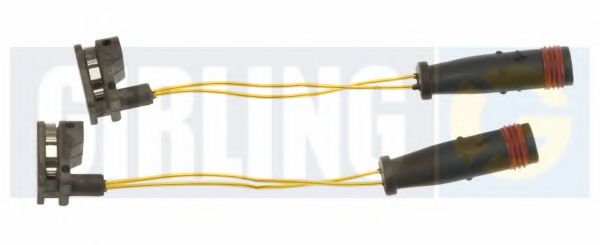GIRLING 6322804 Сигнализатор, износ тормозных колодок для MERCEDES-BENZ R-CLASS (Мэрcэдэс-бэнз Р-cласс) GIRLING 6322804 Сигнализатор, износ тормозных колодок для MERCEDES-BENZ R-CLASS (Мэрcэдэс-бэнз Р-cласс)
