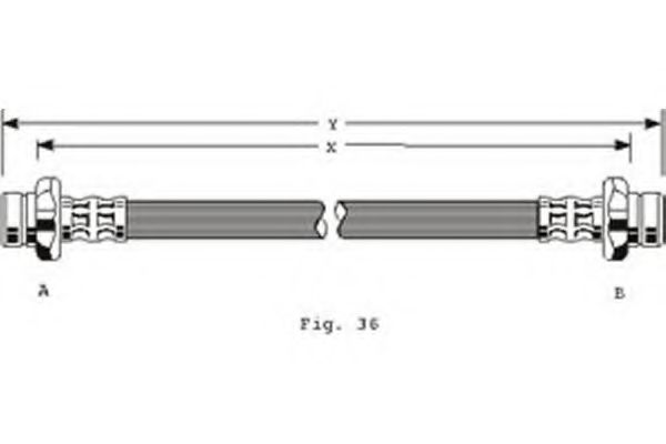 GIRLING 9001132 Тормозной шланг для NISSAN (Ниссан) GIRLING 9001132 Тормозной шланг для NISSAN (Ниссан)