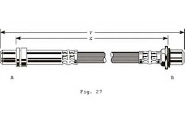 GIRLING 9001136 Тормозной шланг для TOYOTA HILUX II (Тойота/тоета Хилуx 2) GIRLING 9001136 Тормозной шланг для TOYOTA HILUX II (Тойота/тоета Хилуx 2)