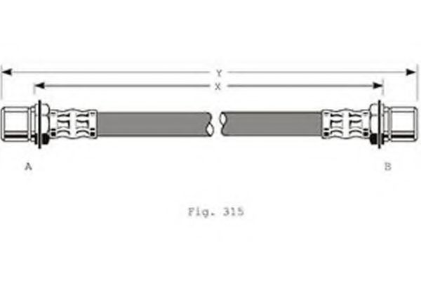 GIRLING 9001180 Тормозной шланг для DAIHATSU CHARADE III (Дайхатсу Чарадэ 3) GIRLING 9001180 Тормозной шланг для DAIHATSU CHARADE III (Дайхатсу Чарадэ 3)