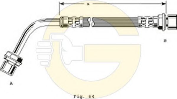 GIRLING 9001231 Тормозной шланг для FORD TRANSIT (Форд Трансит) GIRLING 9001231 Тормозной шланг для FORD TRANSIT (Форд Трансит)