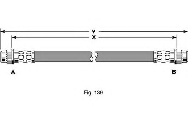 GIRLING 9001319 Тормозной шланг для CITROËN DISPATCH (CитроËн Диспатч) GIRLING 9001319 Тормозной шланг для CITROËN DISPATCH (CитроËн Диспатч)